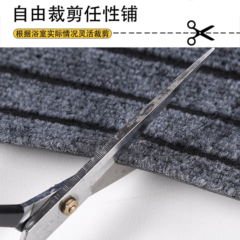 厨房防滑防油地垫可擦免洗可裁剪地毯耐脏吸水防尘家用脚垫长条垫