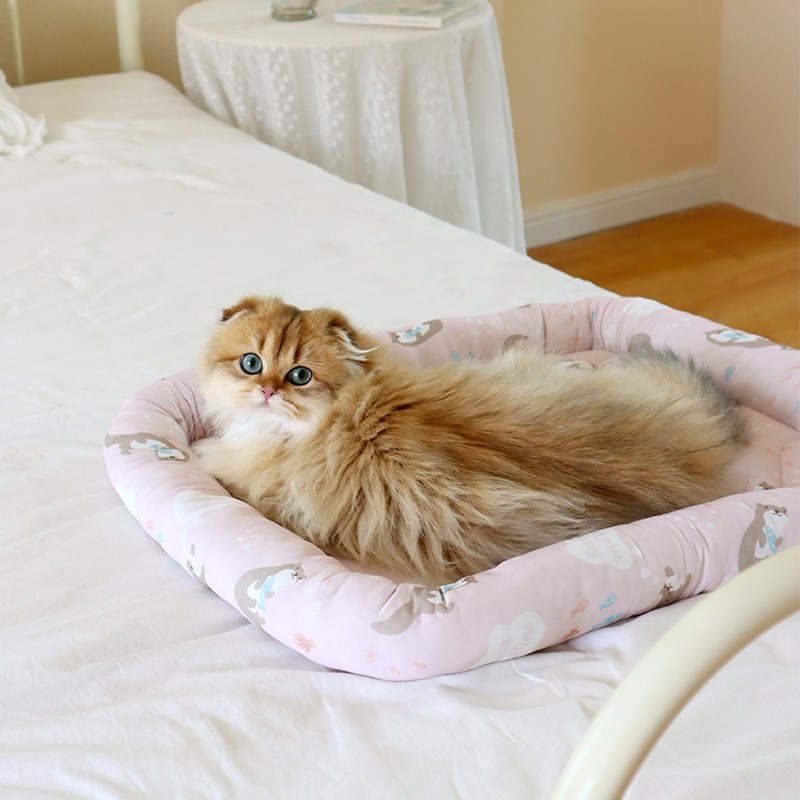 元気喵丨宠物冰垫猫窝凉垫凉感狗窝夏季降温猫咪凉席冰窝夏天垫子