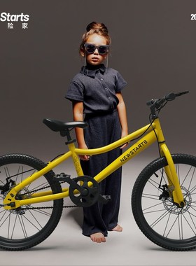 儿童山地车红色赛车双碟刹超安全男女中小学生自行车玩具单车
