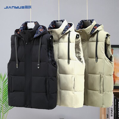 加厚马甲定制印logo工作服公司展会劳保马夹超市棉坎肩订做广告衫