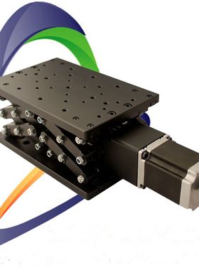 NT02VA120精密电动升降台 光学实验升降滑台 步进电机丝杆平台120