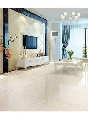 玻化砖60防滑地砖600x600瓷砖地板砖800x800客厅黄色抛光Z砖80磁