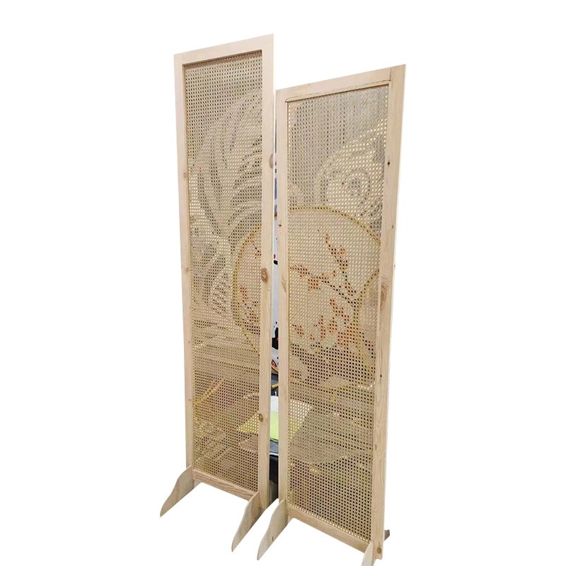 森系婚礼布置木质屏风网格道具婚庆订婚宴宝宝宴背景木质藤编道具