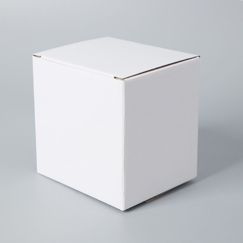 三层白E瓦楞盒6-7-8-9厘米保温杯包装盒产品打包盒可定制印刷logo