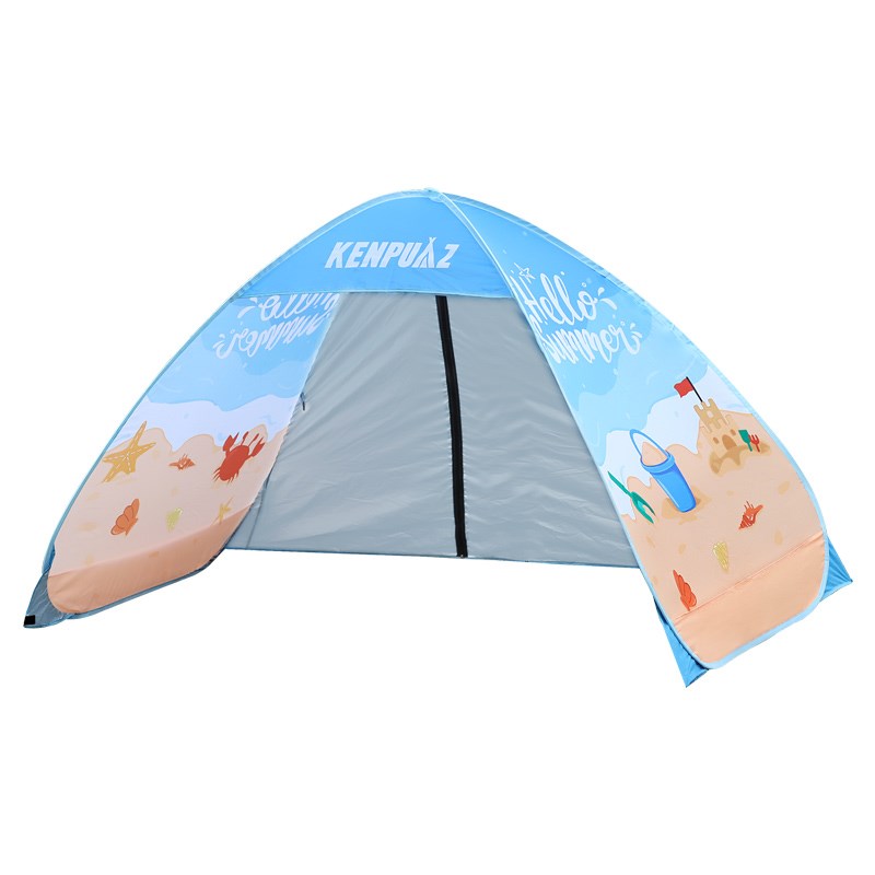 户外简易沙滩玩沙帐篷防晒儿童公园海边一秒自动便携式折叠遮阳棚