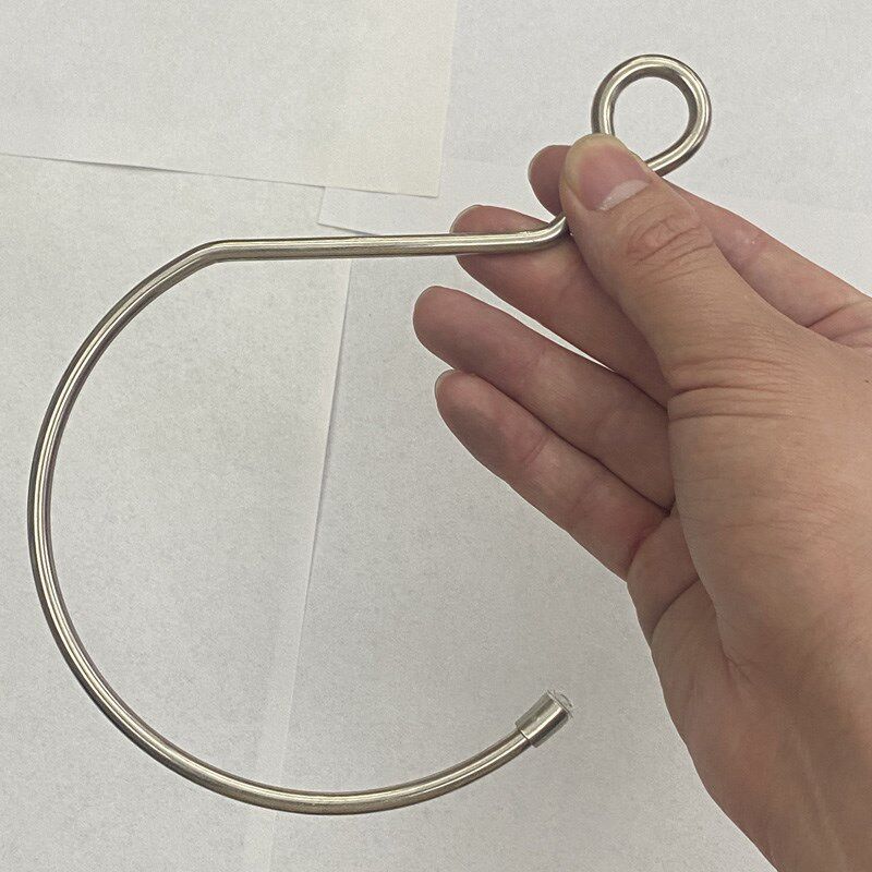超大号不锈钢门帘蚊帐吊钩子实心挂勾阳台大棚卷帘多功能钩子用刀
