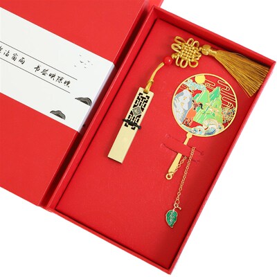 沙坡头宁夏书签六盘山贺兰山西部影F城景点文创金属纪念品定制刻