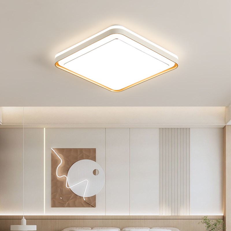 主卧室led超亮吸顶灯圆形2025新款书房灯P客厅中山灯房间护眼灯