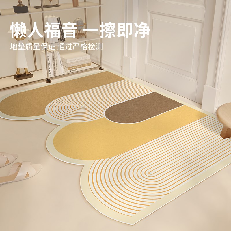 入户门地垫pvc2024新款可擦免洗门垫I进门脚垫家用垫子可裁剪地毯