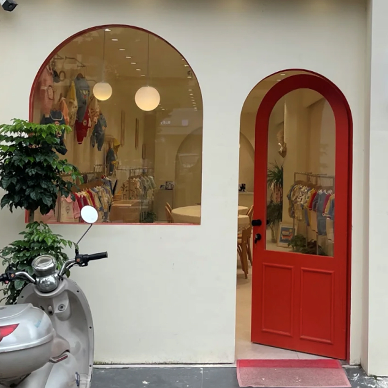 大红色刷木头的漆中国红朱红刷z木门柜子水性木器漆刷门头木板油