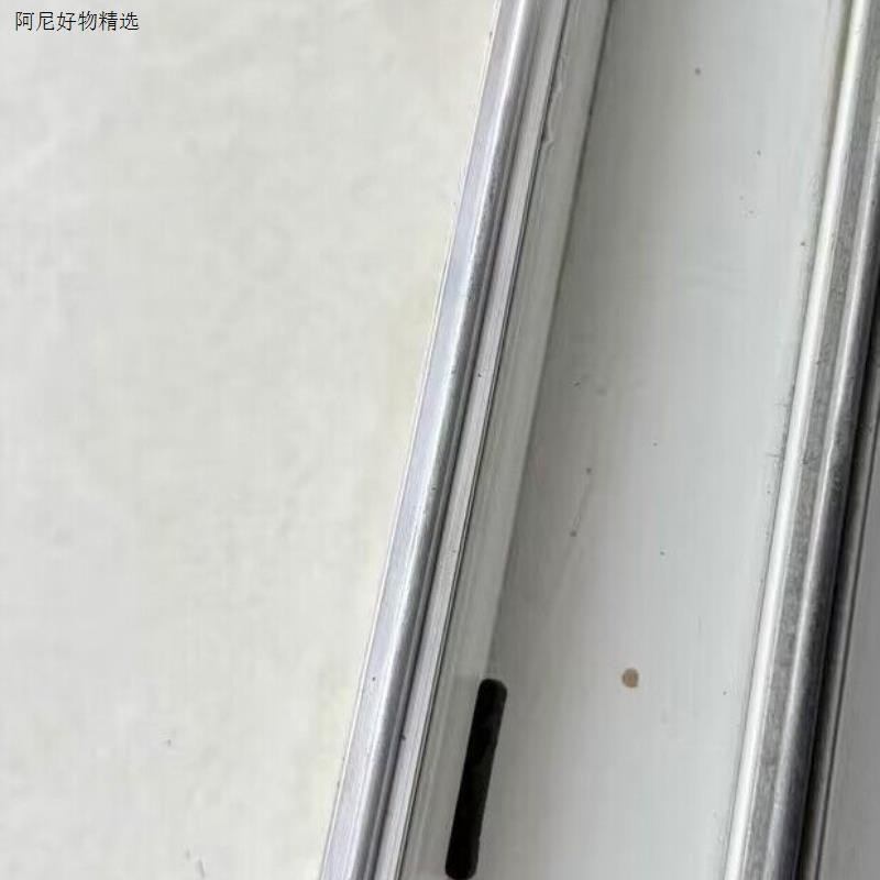 推拉门窗户滑轮移j门老式轨道加厚下轨道移窗槽塑钢门窗修复轨滑