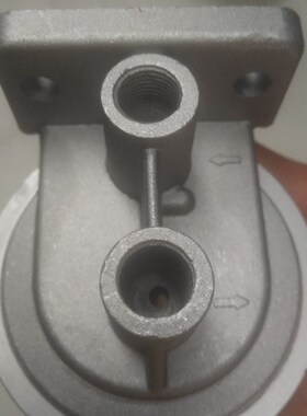 CA141柴油粗滤器油水分离沉淀器杯总成透明N杯带放水总成 加装改