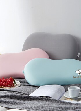 枕套55x35x5cmo枕头套纯色枕头套50x30x5cm单个装A类纯棉