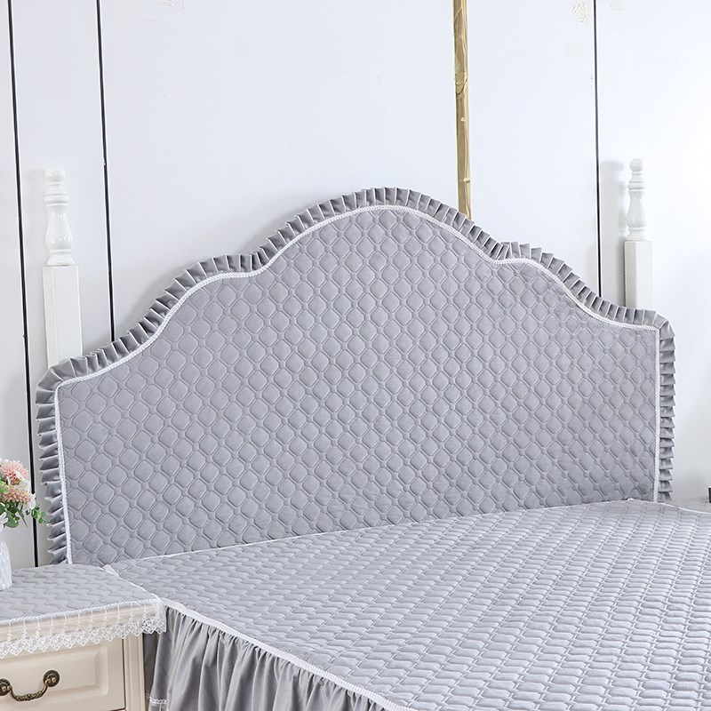 欧式床头套罩定做全包靠背立柱弧形万能高档软包2025Y床头保护套