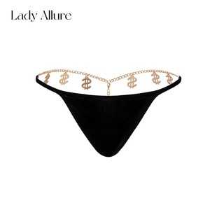 街头辣妹无痕内 欧美异w域美性感闪钻链条T裤 LA夏季 热辣密码