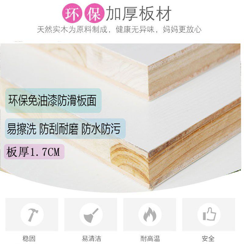 儿童置物柜玩具收纳架抽屉式多层整理架大容量宝宝实W木收纳储物