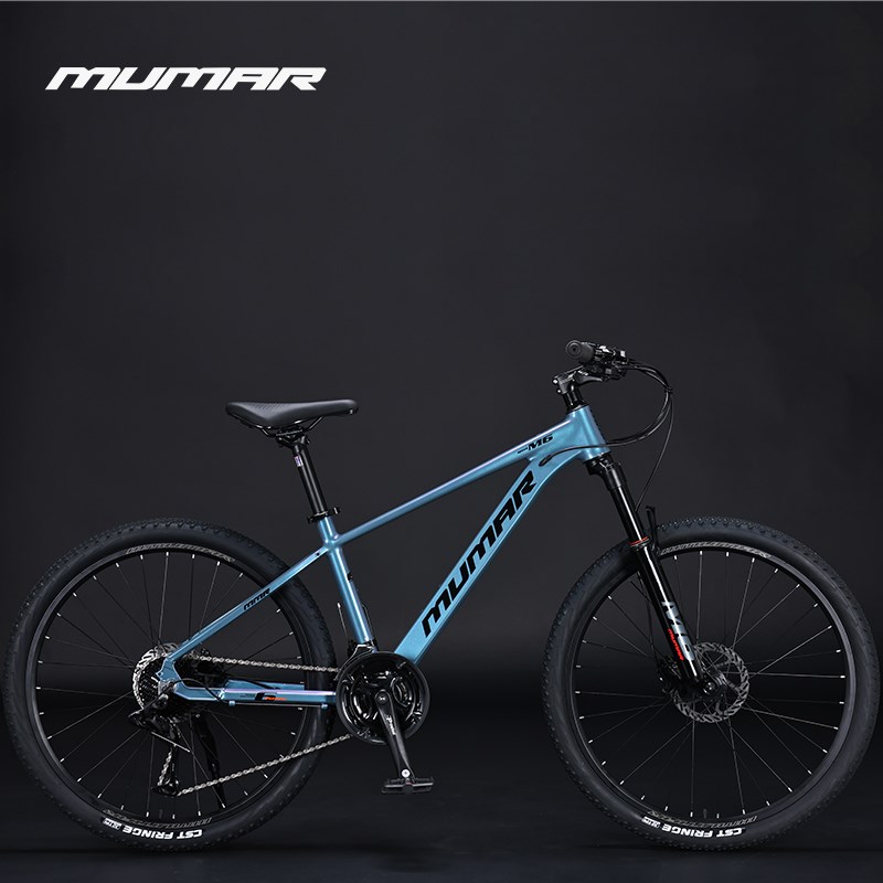 牧马人铝合金山地自行车变速油碟26A/27.5寸27/30速男女学生单车