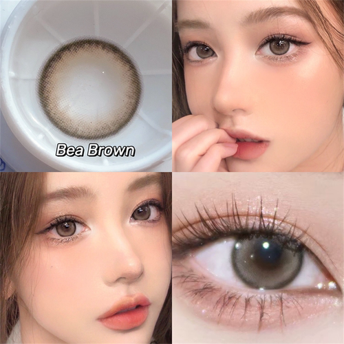 Morningcon西班牙巴斯克绿蓝棕色自然美瞳
