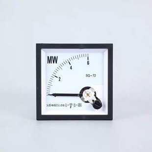 500KW1MW380V千瓦特表兆瓦表 72型三相有功功率表无功72L1