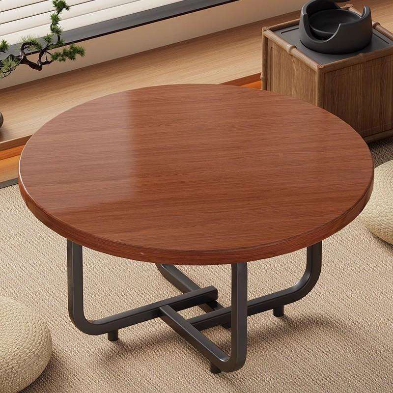 炕几飘窗几日式榻榻米茶桌家用客厅现代简约小桌子阳台坐地小圆桌