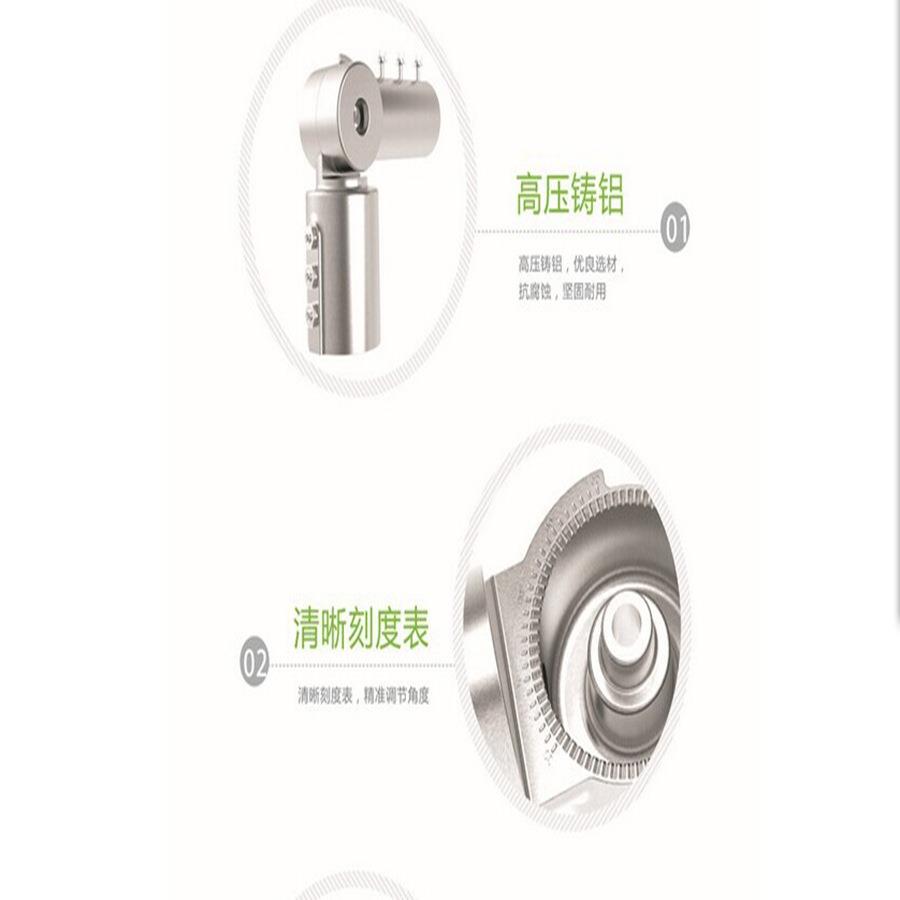 厂家 路灯转换头 路灯支架 路灯万向转接头 可旋转路灯转接头