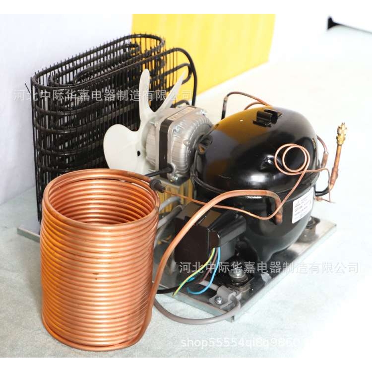 QD110W小型冷水机组循环水压缩制冷机开机制冷环保烟气冷凝器220V