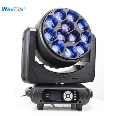 12pcs 40W RGBW 4in1 LED B-eye Wash Moving Head Light