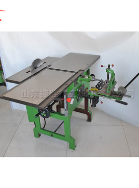 全铜电机木工台据 家具制造木料刨削设备 小型家用单面三合一刨床