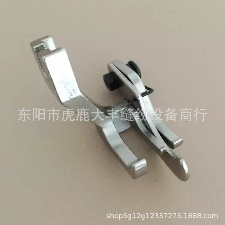 标准电脑同步车0303左右止口带刀压脚DY车左右挡边带刀明线压脚