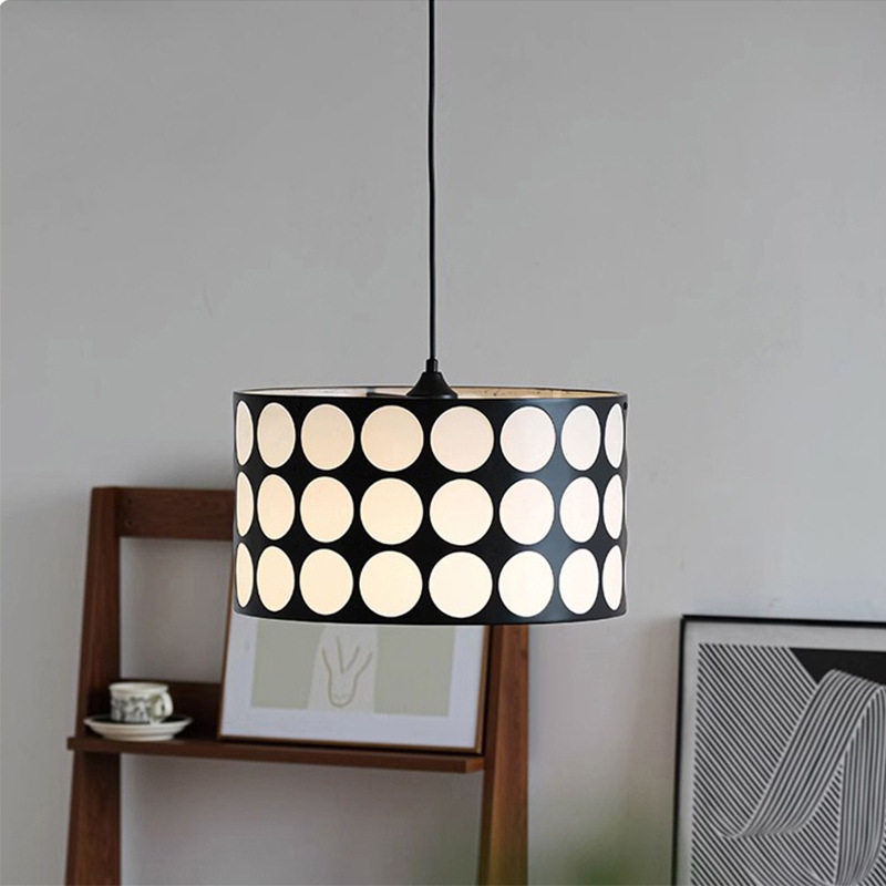 经典复古法式艺术波点餐厅吊灯简约中古餐厅吧台卧室床头氛围吊灯