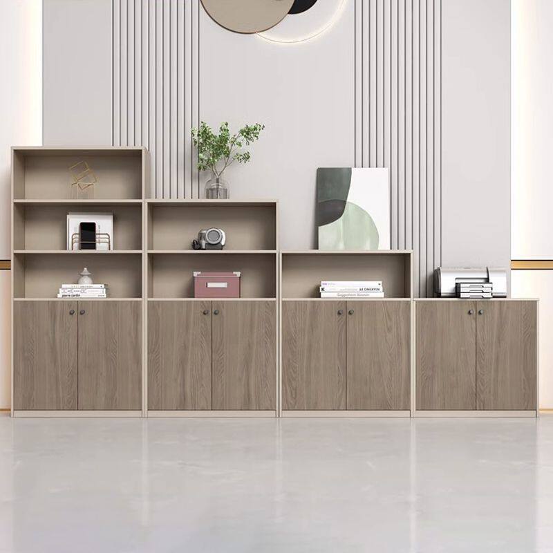 文件柜高低矮柜组合简约现代储物柜办公桌边柜办公隔断柜办公室柜