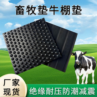 猪舍防潮保温垫加厚防水牛棚马厩养殖场畜牧垫耐磨减震防滑橡胶板