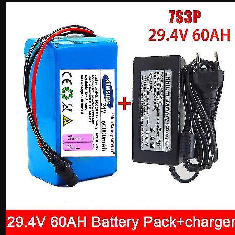 7S3P18650锂离子电池组24V60000mAh