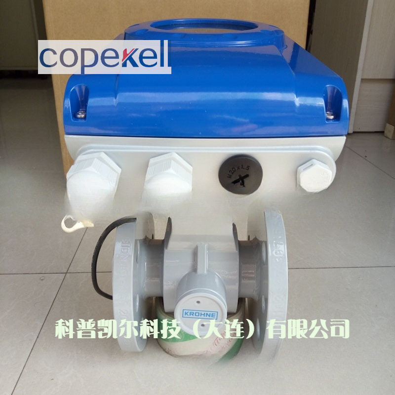 KROHNE科隆OPTIFLUX2100C一体式电磁流量计水处理计量仪表DN100