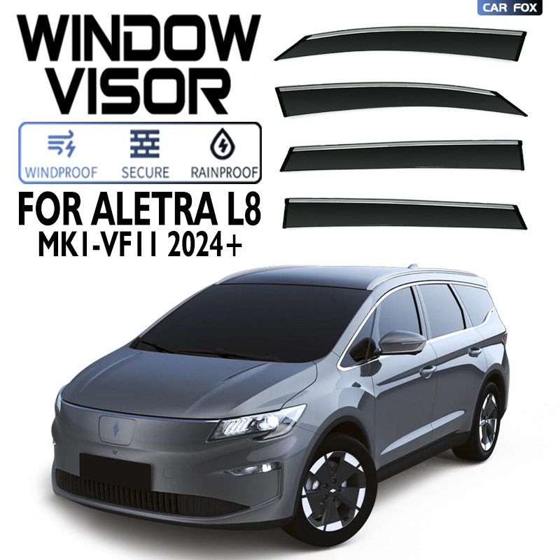 适用于Aletra L8 Window visor晴雨挡雨遮阳板