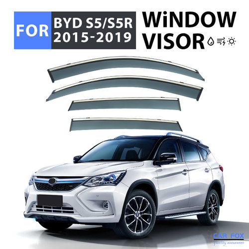 适用于BYD S5 Window viso 比亚迪S5r晴雨挡雨遮阳板雨眉