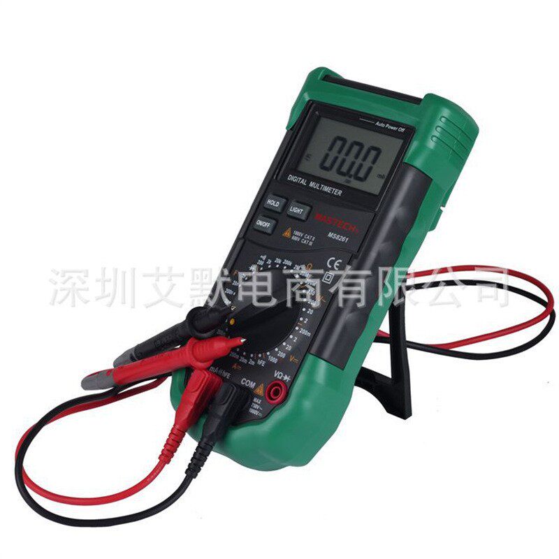 MS8261 全保护数字万用表全档位防烧表通断