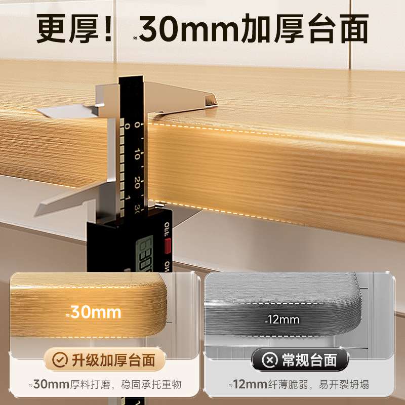 厨房置物架多功能切菜桌子工作台橱柜落地多层微波炉收纳家用边柜