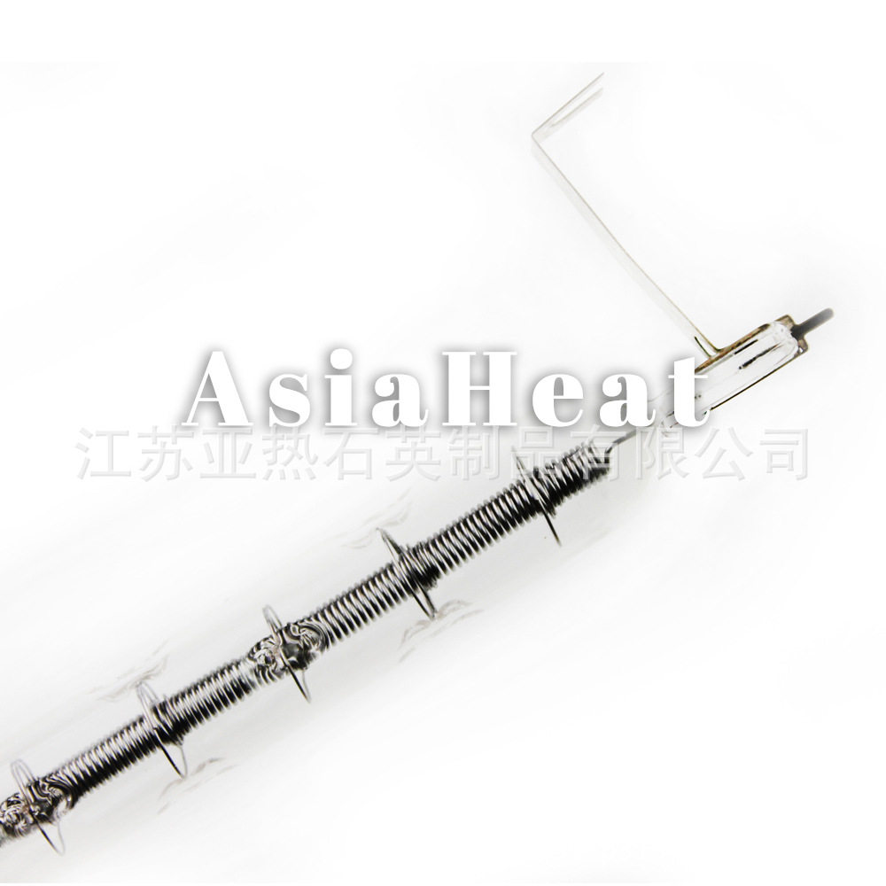 5500W5500瓦5.5KW玻璃卤素灯短波卤素管红外卤素灯管石英灯