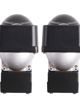 三为车灯SANVI 1.5寸M15S 12v 6000k双芯双杯矩阵LED小模组车灯