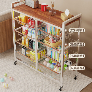 置物架小拉车多层多功能烤箱收纳省空间调味料碗架微波炉架子结实