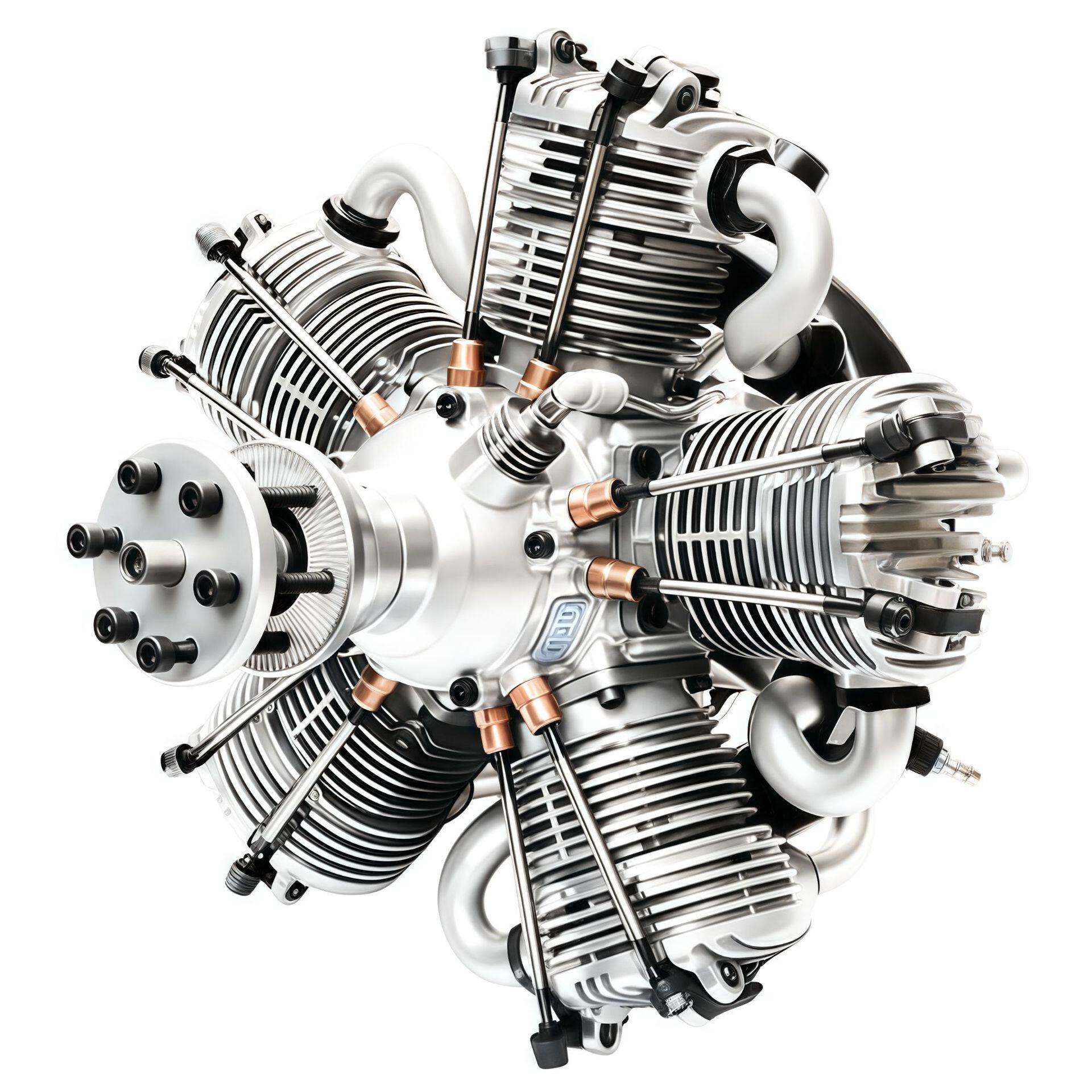 ngh航模发动机GF150R5四冲程150cc汽油五缸星形发动机
