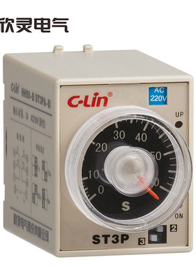 欣灵 HHS5、C (ST3PA、C) 电子式时间继电器 AC380V 超级继电器