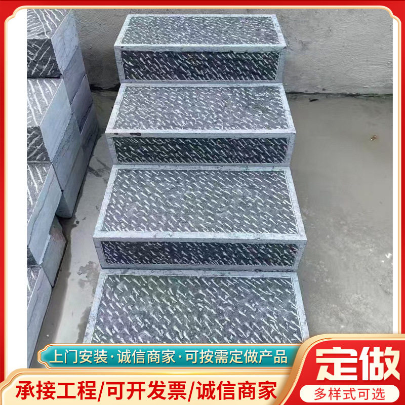 公园古建景区庭院仿古青石板人行道踏步石天然青石板材地铺石厂家