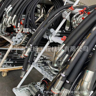 TY220 SD22推土机全车软管AS0604200SS液压高压油管橡胶软管配件