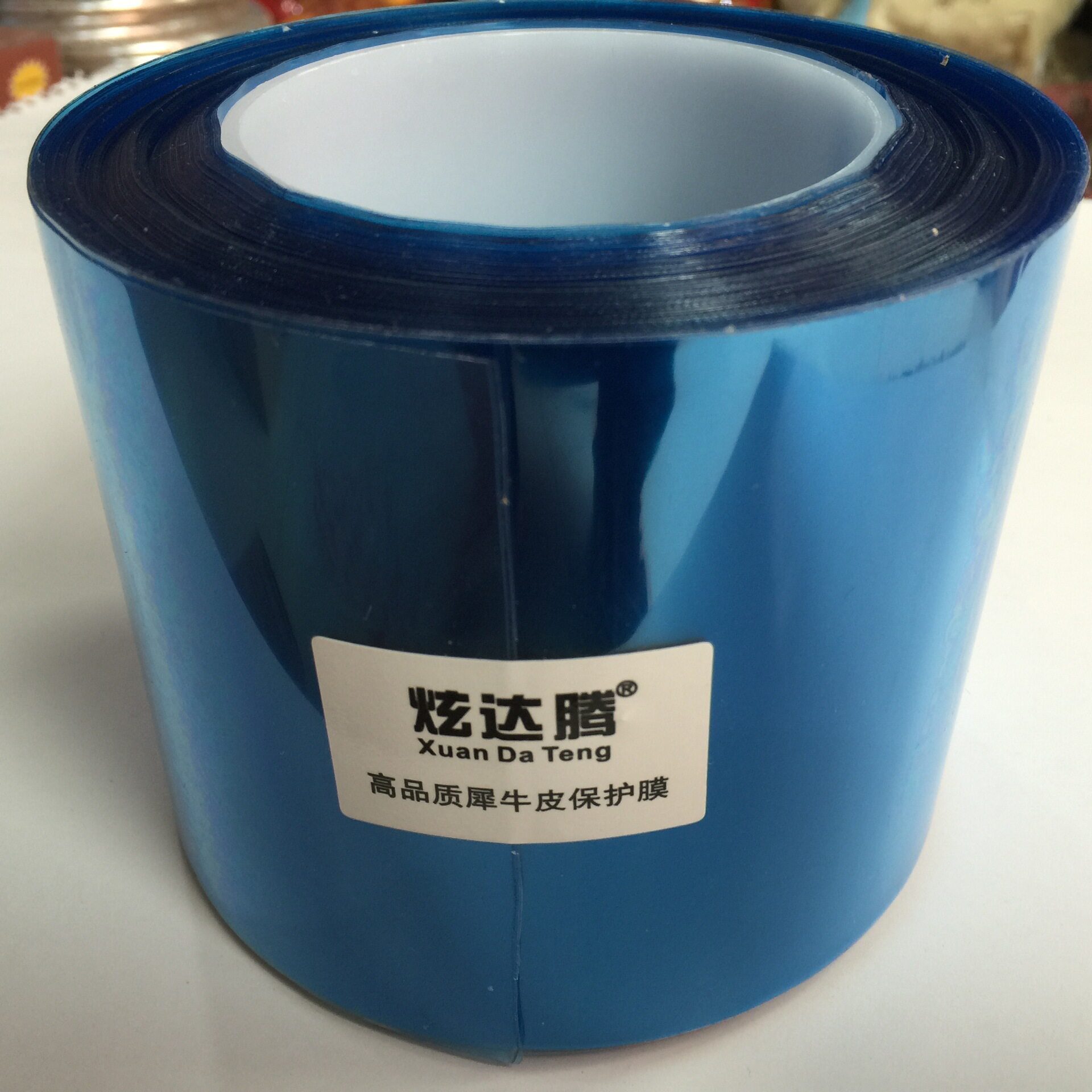 高粘超黏汽车保护膜 门把手保护膜 宝石蓝门碗膜 透明膜 犀牛皮