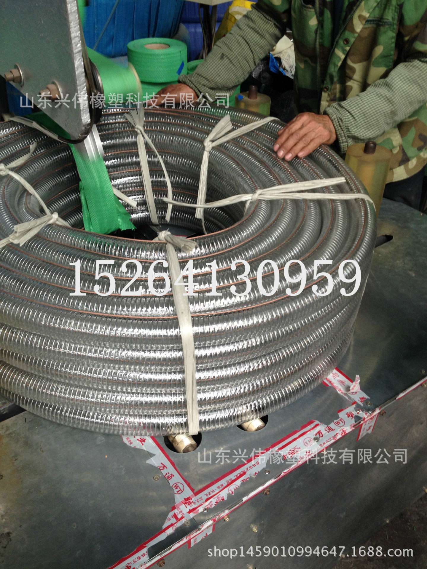 PVC钢丝抗冻抽油钢丝软管PVC透明钢丝软管