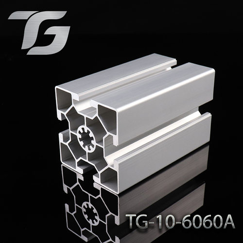 6060A欧标轻型铝型材 工业铝型材60*60流水线框架铝型材