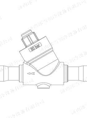 Castel卡士妥止回阀3145EW/7,直通式止回阀,ODS铜接头