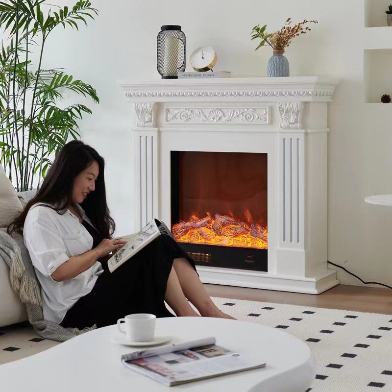 1.2/1.5/2米欧式壁炉电视柜 家用民宿客厅取暖仿真假火焰壁炉装饰